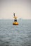 West cardinal buoy at Singapore anchorage.