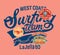 West coast California kids surfing team