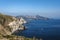 The west coast of Lipari and the island of Vulcano
