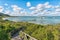 WEST COAST NATIONAL PARK, SOUTH AFRICA, AUGUST 20, 2018: The boardwalk to Kraalbaai at the Langebaan Lagoon on the Atlantic Ocean