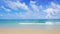 West coast Phuket Thailand Beautiful Beach Sea In Summer Sun. 4K, UHD Video clip