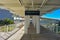 West Concourse sign an partial view of bridge at International Drive area.