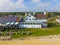 West Dennis Beach aerial view, Cape Cod, MA, USA