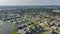 West Dennis Beach aerial view, Dennis, MA, USA