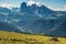 West Dolomites from Ortisei trail - Italy