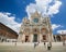 West Facade of the Cathedral of Siena, Tuscany, Italy