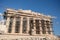 West Facade of Parthenon during restoration works