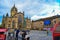 West facade of St Giles` Cathedral High Kirk of Edinburgh, the