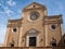 West front of the cathedral  in Gravina in Puglia.