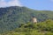 West Indies, Caribbean, Antigua, St Mary, Old Windmill near Ffryes Beach