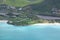 West Indies, Caribbean, Antigua, View over Coco Beach