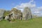 West Kennet Long Barrow, Avebury, Wiltshire, UK