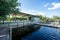 West Lake picnic area and rest rooms in Everglades National Park, Florida.