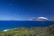 West Maui Mountains from south shore. Maui, Hawaii, USA