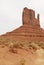 West Mitten Butte formation, Monument Valley