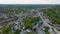 West Newton aerial view, Massachusetts, USA