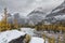 West Opabin trail beside Cascade Lakes at Lake O`Hara