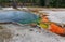 West Thumb Geyser Basin in Yellowstone