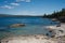 West Thumb shoreline on Yellowstone Lake