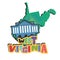 west virginia state map. Vector illustration decorative design