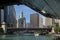 West Wacker Drive Skyline in Chicago