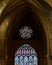 West Window with Arches, Stained Glass in Lincoln Cathedral
