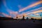 West Yellowstone at dusk