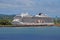 Westbound Cruise Ship Exiting Gatun Lock