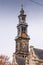 The Westerkerk, a Reformed church within Dutch Protestant Calvinism in Amsterdam, Netherlands