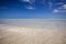 Western Australia - Coastline at the Eighty Mile Beach with blue sky