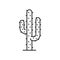 Western cacti mexican giant cactus exotic plant