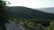 Western Caucasus. Panorama of the surroundings the village of Kamennomostky.