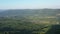 Western Caucasus. Panorama the village of Kamennomostky.