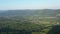 Western Caucasus. Panorama the village of Kamennomostky.