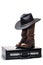 Western Cowboy Hat and Boots on Business Briefcase