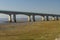 Western end of the Second Severn Crossing, bridge over Bristol C