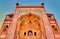 Western Gate of Sikandra Fort in Agra - Uttar Pradesh, India