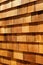 Western red cedar wood shingles - wall siding