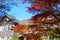 Western-style house and Maples in the Kyu-Furukawa Gardens, Tokyo