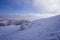 Western Tatras in winter. Grzes (Lucna) peak area