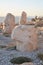 The Western Terrace of Mt. Nemrut, Turkey