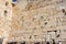 The Western Wall, Wailing Wall, or Kotel, known in Islam as the Buraq Wall