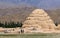 Western Xia tombs at the foot of Helan Mountains, China