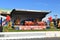 WESTMINSTER, CALIFORNIA - 22 JAN 2023: Announcers Booth at the Tet Parade Celebrating the Year of the Cat