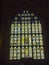 Westminster Hall in London England with its stain glass windows