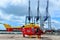 Westpac Rescue Helicopter crew in Ports of Auckland