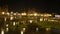 Wet Cusco Square at Night