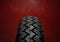 Wet motorcycle tire tread