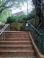 wet stairs to Kowloon park Hong Kong