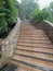 wet stairs to Kowloon park Hong Kong